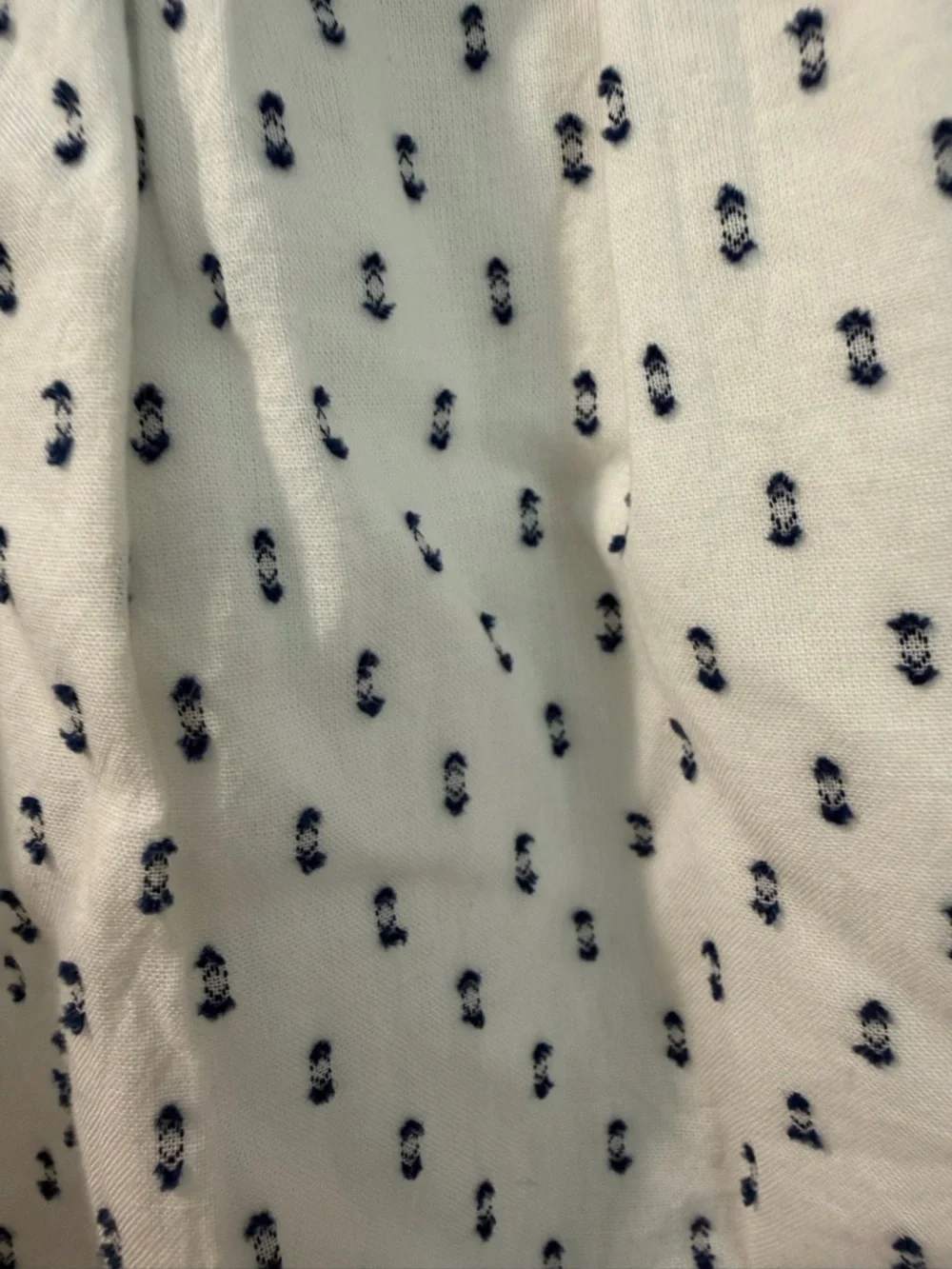NWT J. Crew F Midi Smocked Clip-Dot Tiered Dress - Size Small - Picture 5 of 10